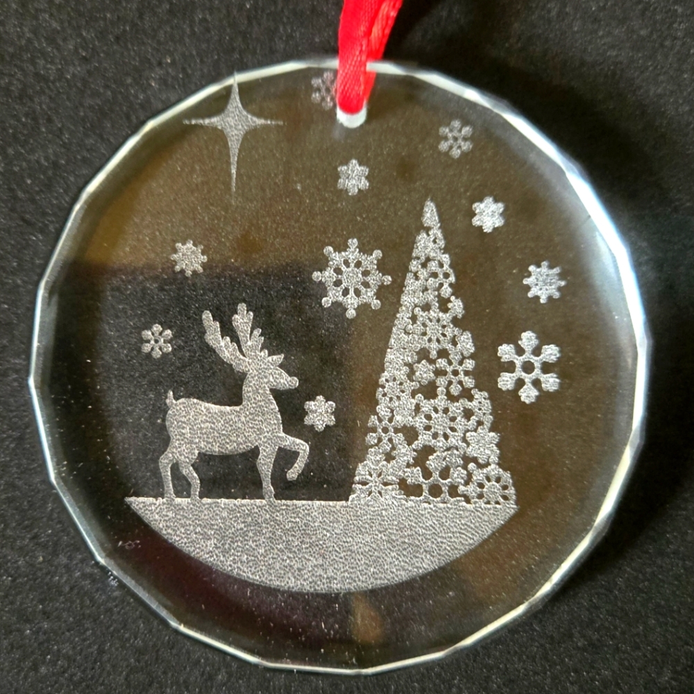 Crystal Glass Ornament